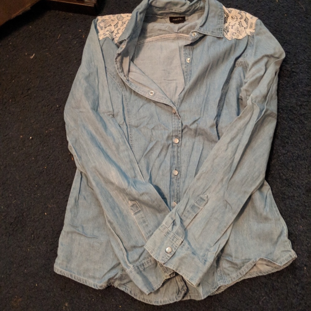 Denim shirt